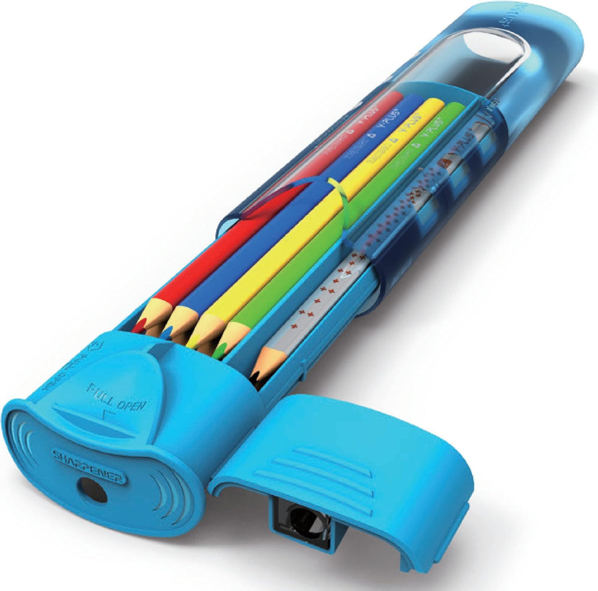 YPLUS Submarine Colouring Pencil Kit BH1601 — 12 Colours + 2 Pencils