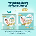 Pampers Premium Care Pant Style Baby Diapers S 26 Count | No Marks Design | Voted India’s #1 Softest Diaper | All in 1 diaper with 360 Cottony Softness