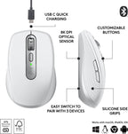 Logitech MX Anywhere 3S Wireless Mouse — Pale Grey