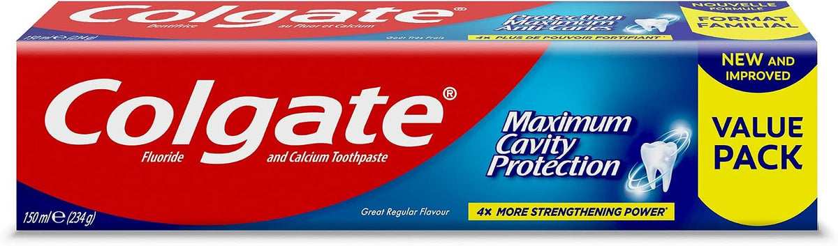 Colgate Maximum Cavity Protection Great Regular Flavour Toothpaste 150ml — additional product view 2