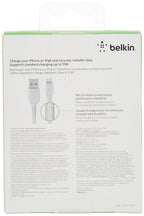 Belkin iPhone Cable (3M) Braided USB to Lightning Cable – White (Pack of 2)
