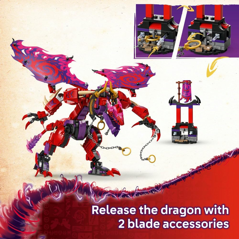 LEGO NINJAGO Thunderfang Dragon of Chaos 71832