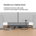 Belkin Connect 11-in-1 Universal USB-C Pro Dock w/ 3-Monitor Support, Silicon Motion Technology - Works with Mac, Windows, and Chromebook - 100W PD w/ 10Gbps Transfer Speeds & 2.5Gbps Ethernet