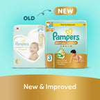 Pampers Ultimate Comfort Taped Diapers, Size 3, 6-10kg, Lotion infused with Aloe Vera and Vitamin E, x1000 Leak Locks Technology for Leakage Protection, 248 Count