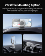 Baseus PrimeTrip Series C02 Mega Magnetic Car Mount Stick-on Version Frosted Gray — Grey