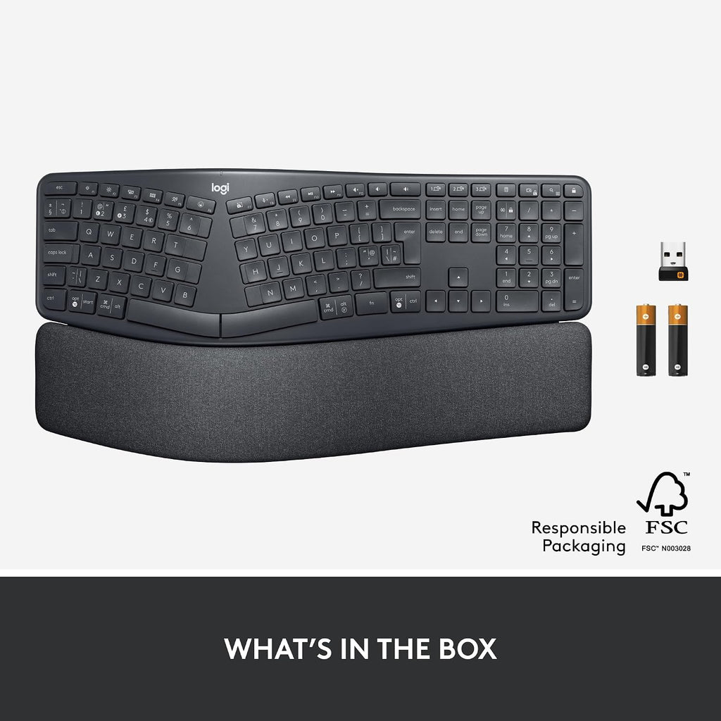 Logitech K860 Keyboard — Grey