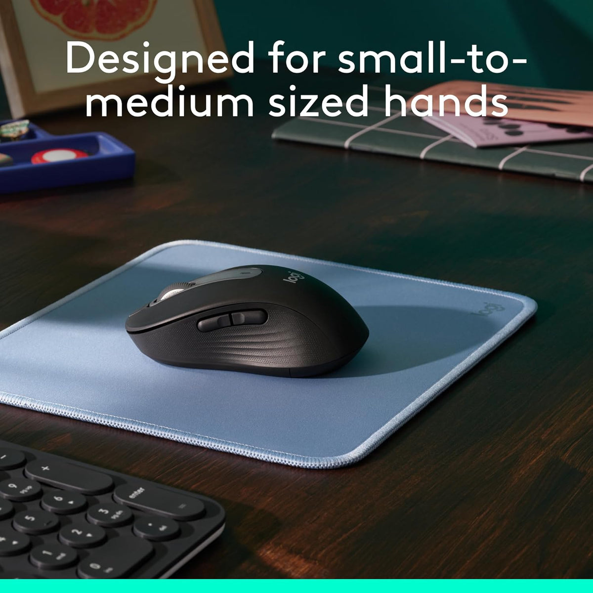Logitech M650 Wireless Mouse — Graphite