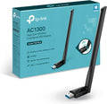 TP-Link USB WiFi Adapter for Desktop PC, AC1300 USB 3.0 Wireless Dual Band Network Adapter with High Gain Antenna(Archer T3U Plus), MU-MIMO, Windows 11/10/8.1/8/7/XP, Mac OS 10.9-10.15