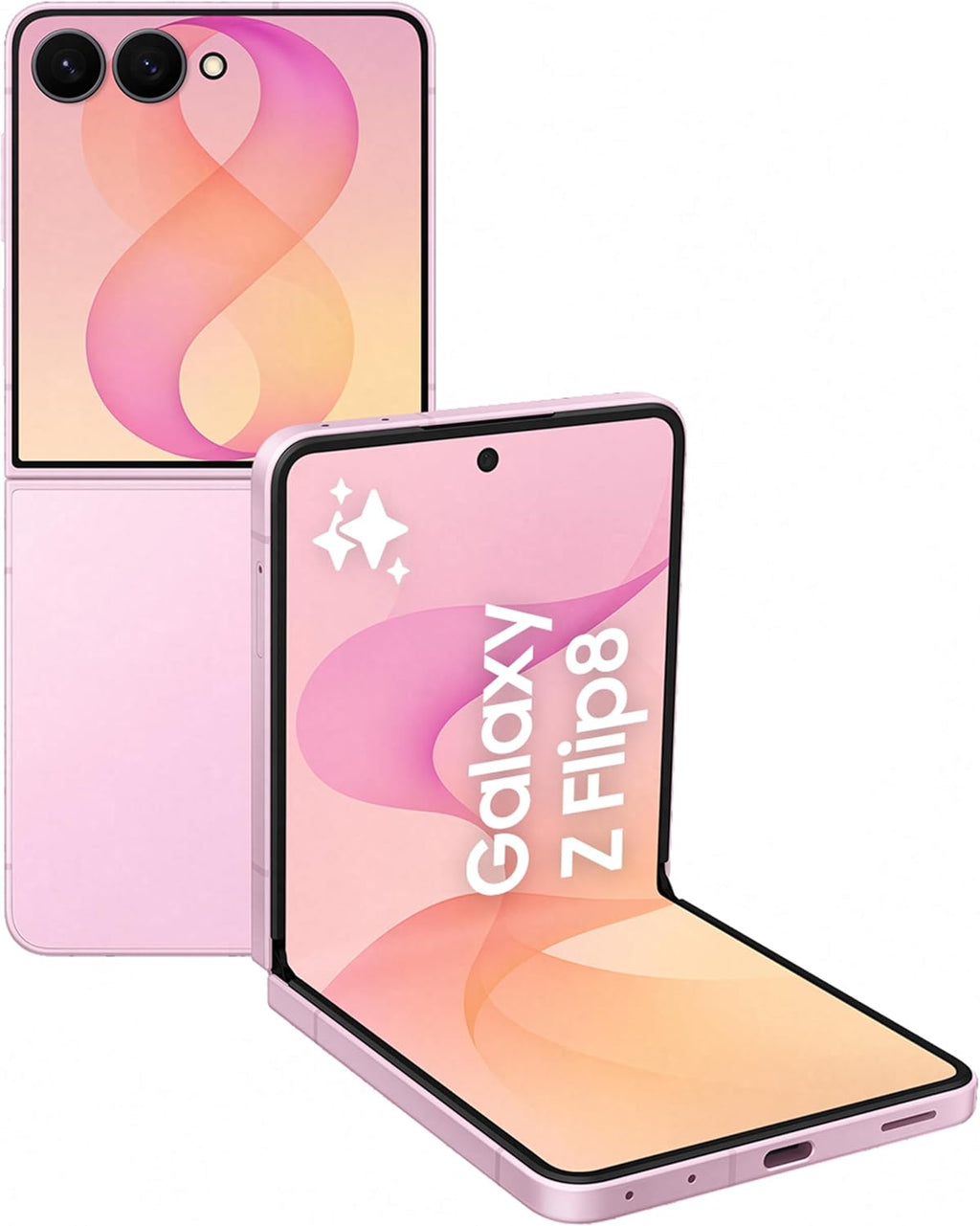 Samsung Galaxy Z Flip8 Pink, 512GB, Hands-free Selfie Camera, Now Brief, Customizable FlexWindow, 4300 mAh Battery, 12GB RAM, 2 Years Manufacturer Warranty (UAE Type Approved)(Amazon Exclusive)