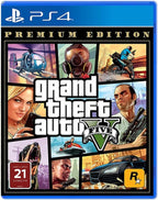 GRAND THEFT AUTO V PREMIUM EDITION PS4 NMA (UAE Version)