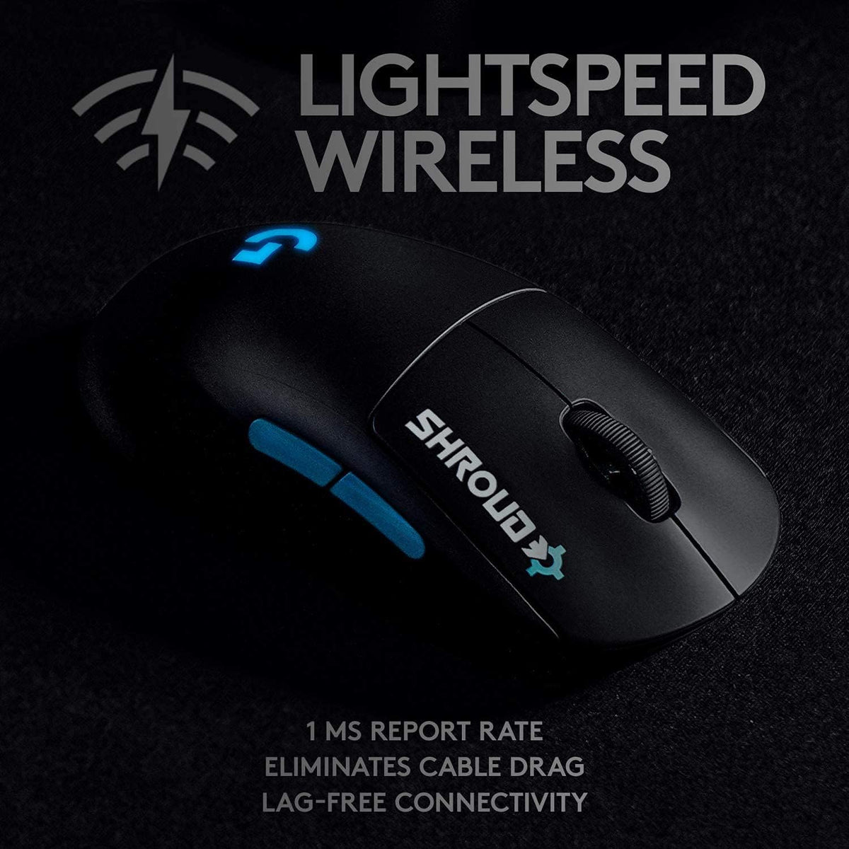Logitech G PRO Wireless Gaming Mouse Shroud Edition — Purple