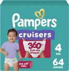 Pampers Cruisers 360 Diapers Size 4 64 Count