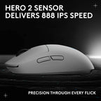 Logitech G PRO 2 LIGHTSPEED Gaming Mouse — White