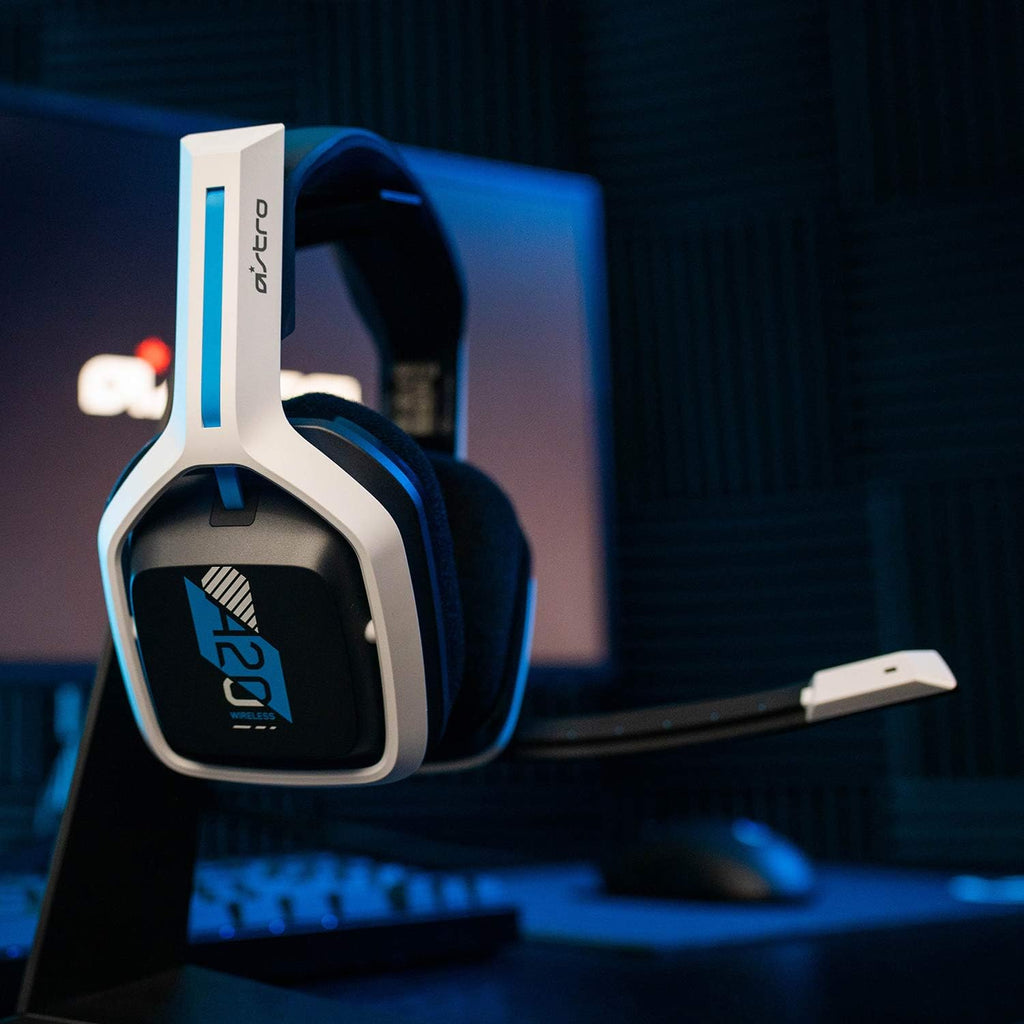 Logitech G ASTRO A20 Gen 2 Gaming Headset — PlayStation / PC — White/Blue