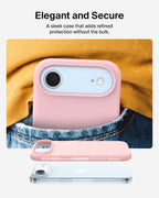 Belkin SheerForce Protect MagSafe Compatible iPhone Air Case with Slim Design & Anti-Scratch Treated Coating - Magnetic, Transparent, & Shockproof Protective iPhone Case - Pink