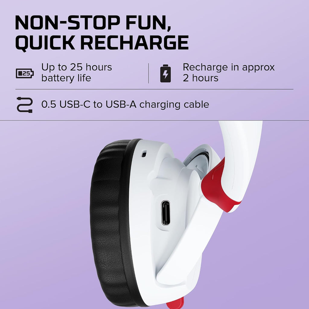 HyperX Cloud Mini Wireless WHT Headset — White — product image 6