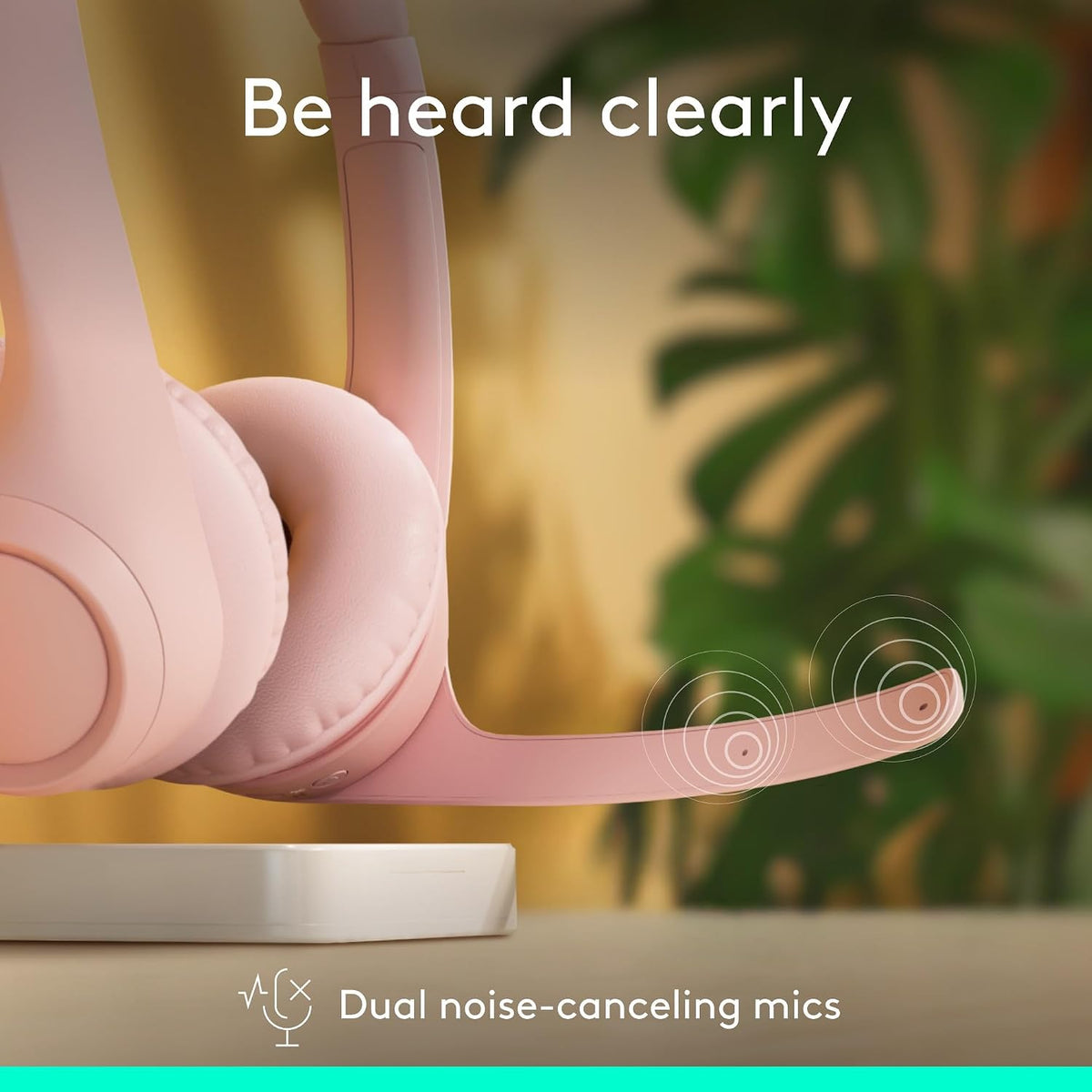 Logitech Zone 300 Headset — Rose