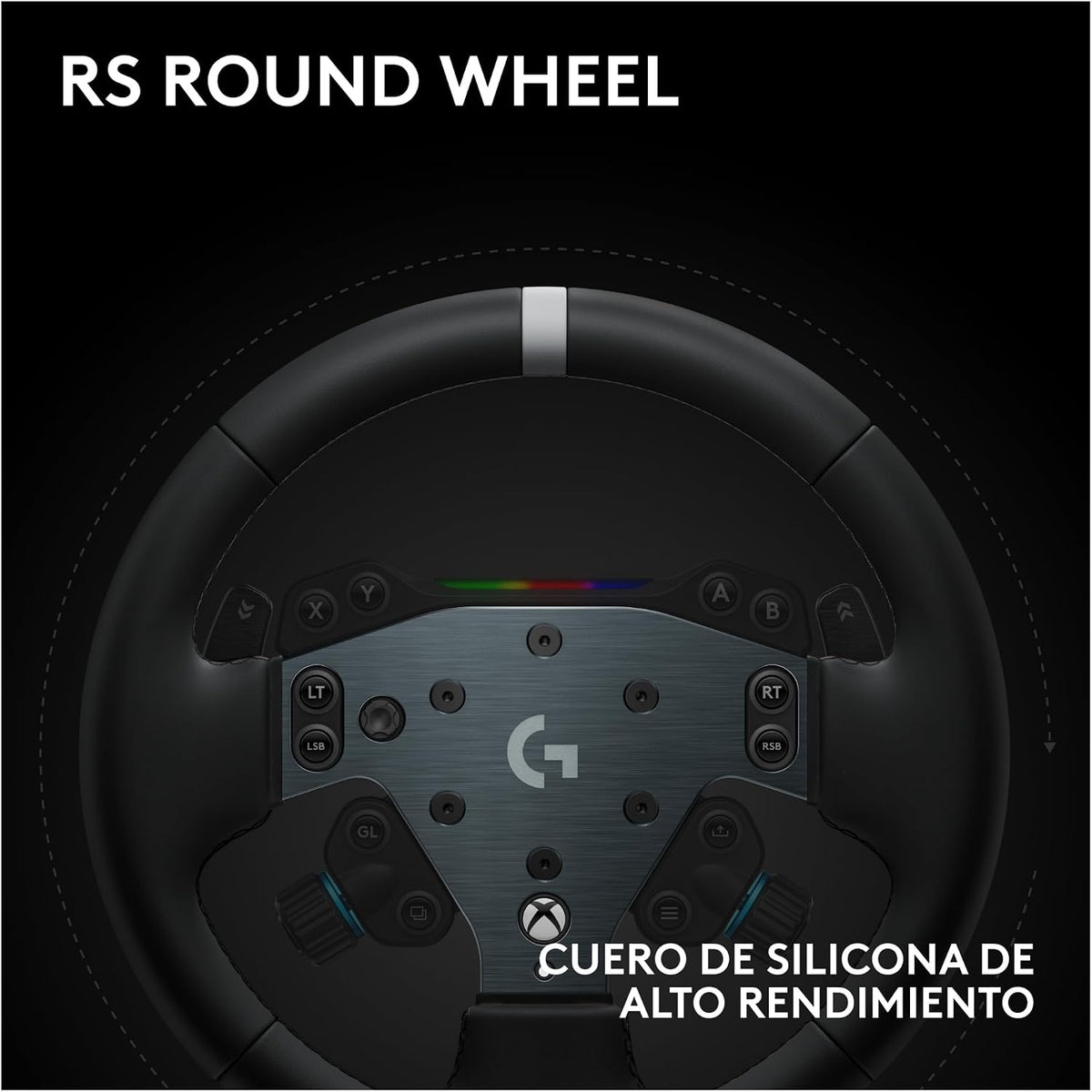 Logitech G RS Round Wheel — Black