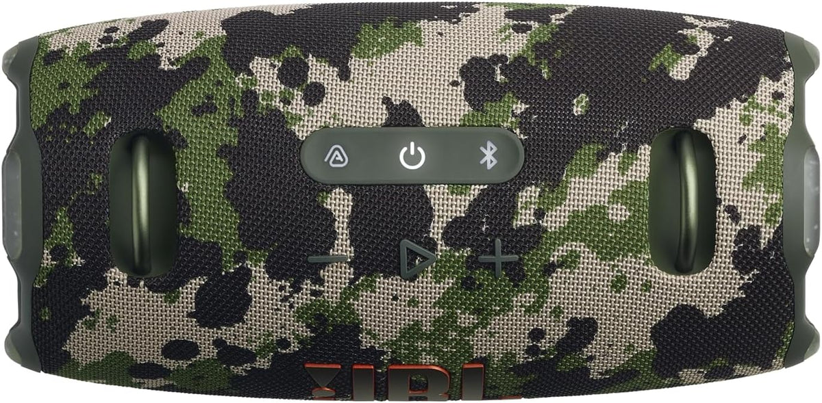 JBL Xtreme 4 with Shoulder Strap and gSport Silicone Sleeve — Camo