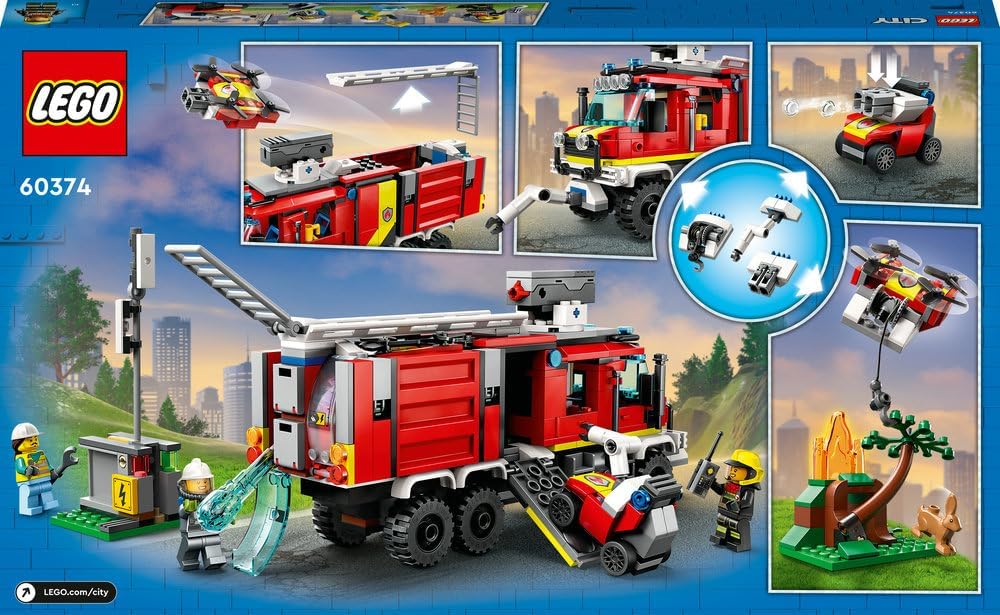 LEGO City Fire Command Unit 60374