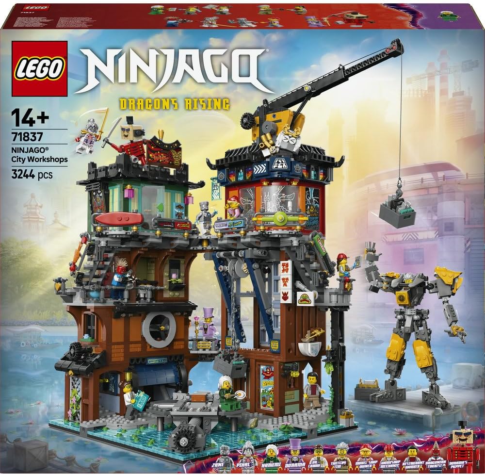 LEGO NINJAGO NINJAGO City Workshops 71837