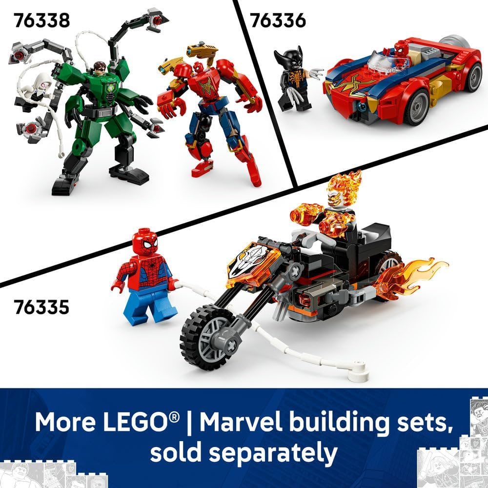 LEGO Marvel Miles Morales Mech vs. Spider-Man 2099 76337