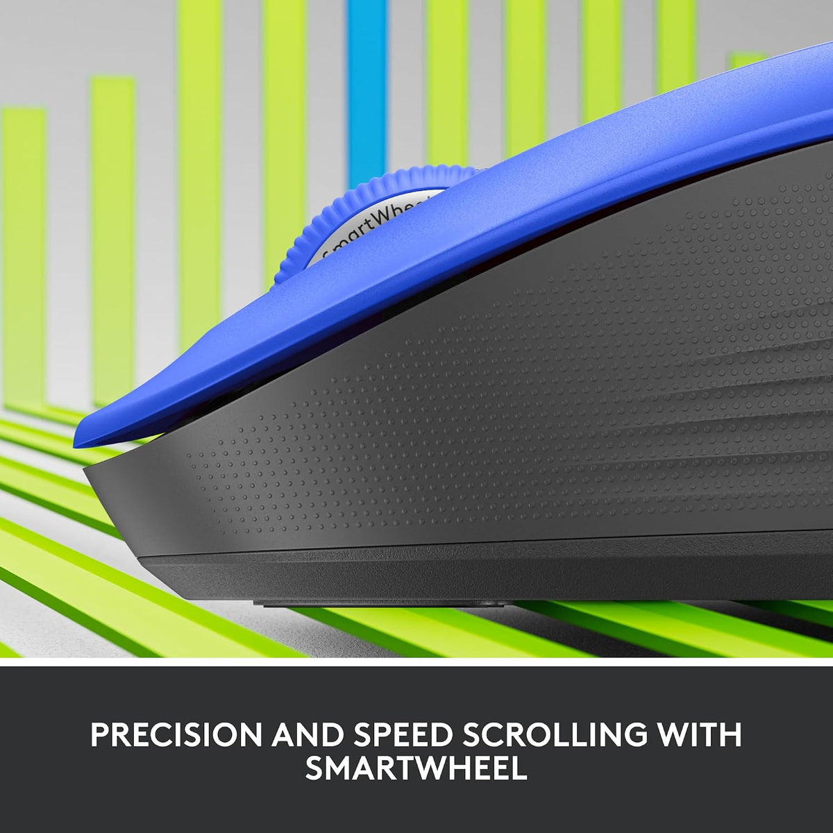 Logitech M550 L Wireless Mouse — Blue