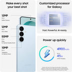 Samsung Galaxy S26+, Unlocked Android Smartphone, 256GB, Powerful Processor, Galaxy AI, Immersive Viewing, Durable Battery, 2026, International Version, White