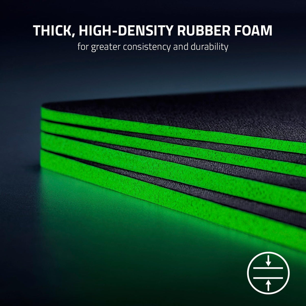 Razer Gigantus V2 Cloth Gaming Mouse Pad - Medium - RZ02-03330200-R3M1 — Black — product image 2