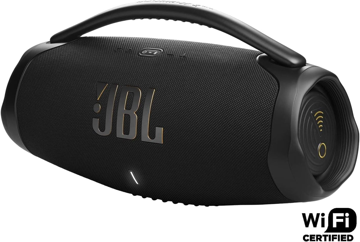 JBL Boombox 3 Wi-Fi and Bluetooth Speaker — Black