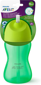 Philips Avent Straw Mug Without Handle, 12Â Months + 300Â ml — Green