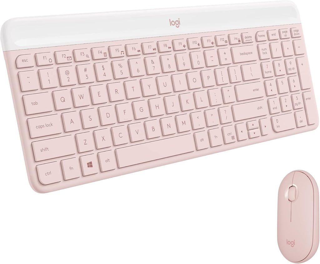 Logitech MK470 Keyboard and Mouse Combo — Rose