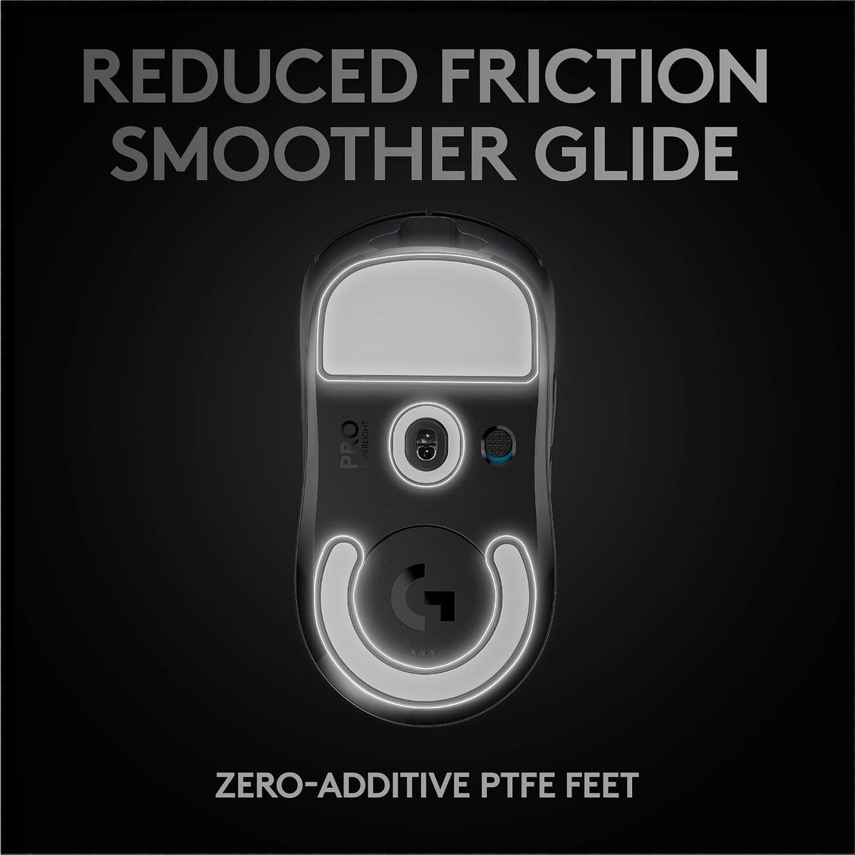 Logitech G PRO X SUPERLIGHT Gaming Mouse — Black