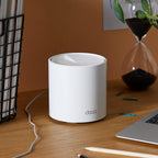 TP-Link Deco X20 AX1800 Whole Home Mesh Wi-Fi 6 System, AI-Driven Mesh, Up to 4,000 sq ft Coverage, 1 GHz Quad-Core CPU, Compatible with Amazon Alexa, With TP-Link HomeShield's kit, Pack of 2, White