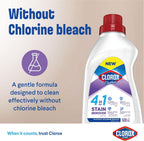Clorox for Clothes 4in1 Stain Remover, 500ml, Clorox For White Clothes Without Chlorine Bleach, Safe on Delicate Fabrics — additional view 5
