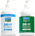 SmartMouth Original 2-Bottle Zinc Activated Mouthwash with Pumps, 16 fl oz — front product image