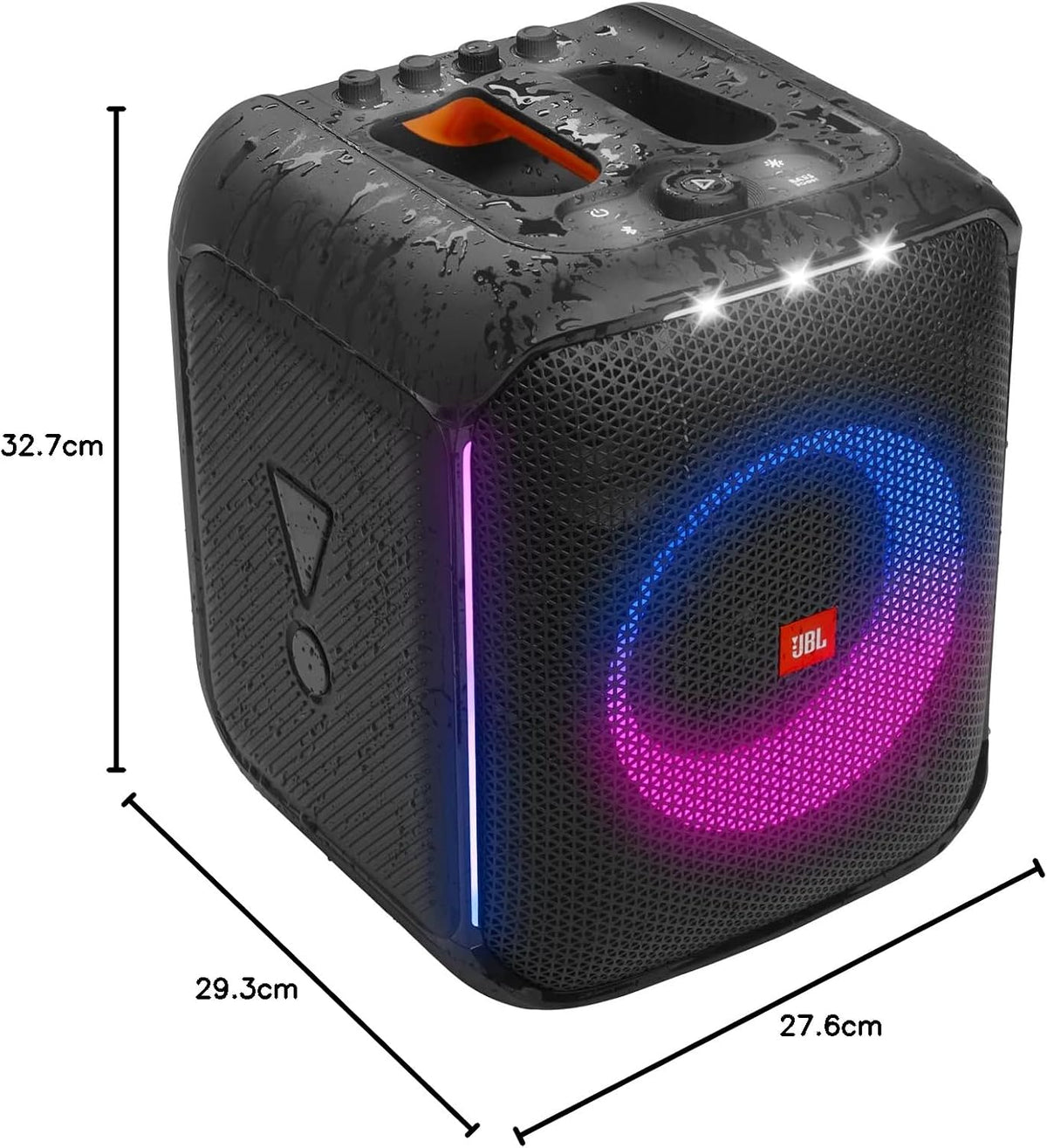 JBL PartyBox Encore with Wireless Microphone — Black