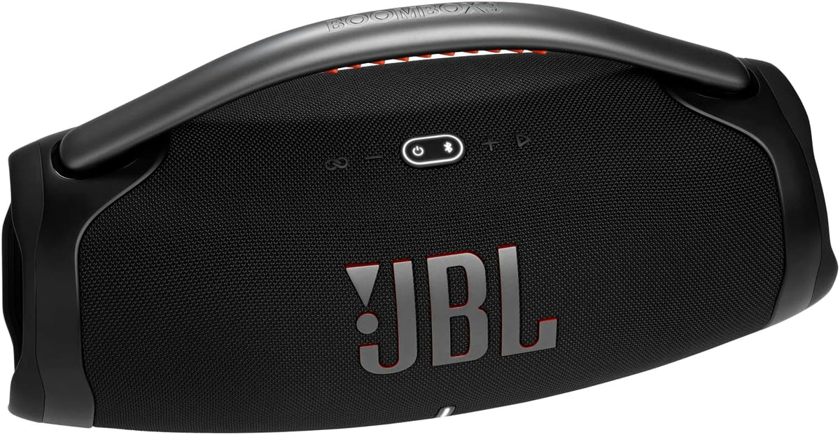 JBL Boombox 3 Portable Bluetooth Speaker — Black