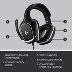 Logitech G332 SE Gaming Headset — Black