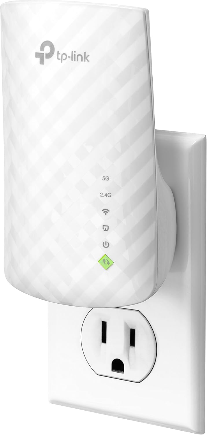 Tp-Link | Ac750 Wifi Range Extender Up To 750Mbps Dual Band Extender, Repeater, Signal Booster, Access Point| Easy Set-Up Extends Smart Home & Alexa Devices (Re200)