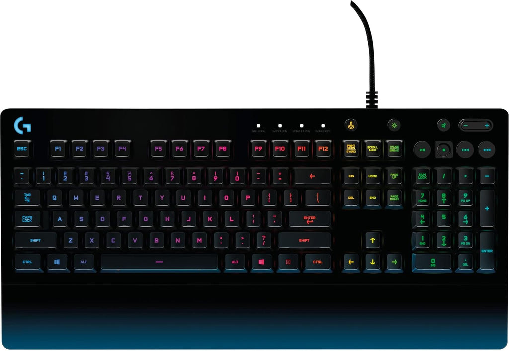 Logitech G213 Gaming Keyboard — Black