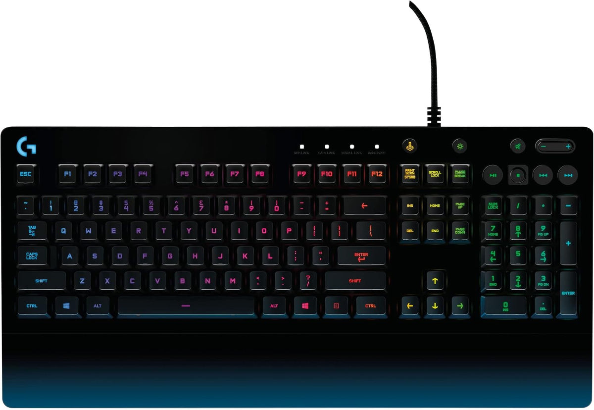 Logitech G213 Gaming Keyboard — Black