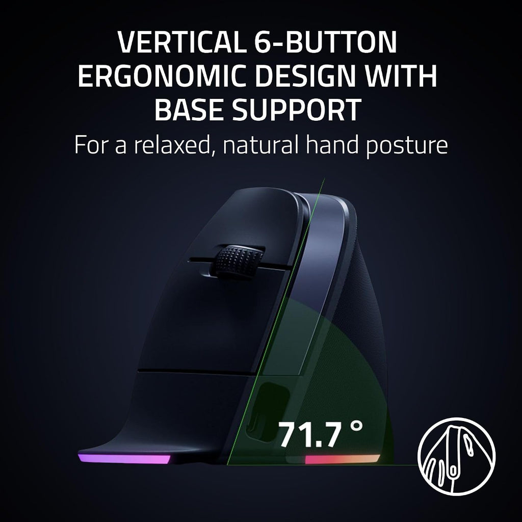 Razer Pro Click V2 Vertical Wireless Mouse — product image 2