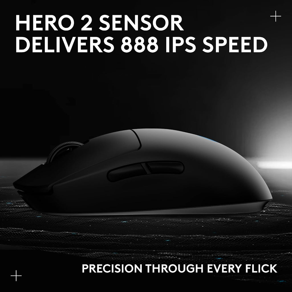 Logitech G PRO 2 LIGHTSPEED Gaming Mouse — Black