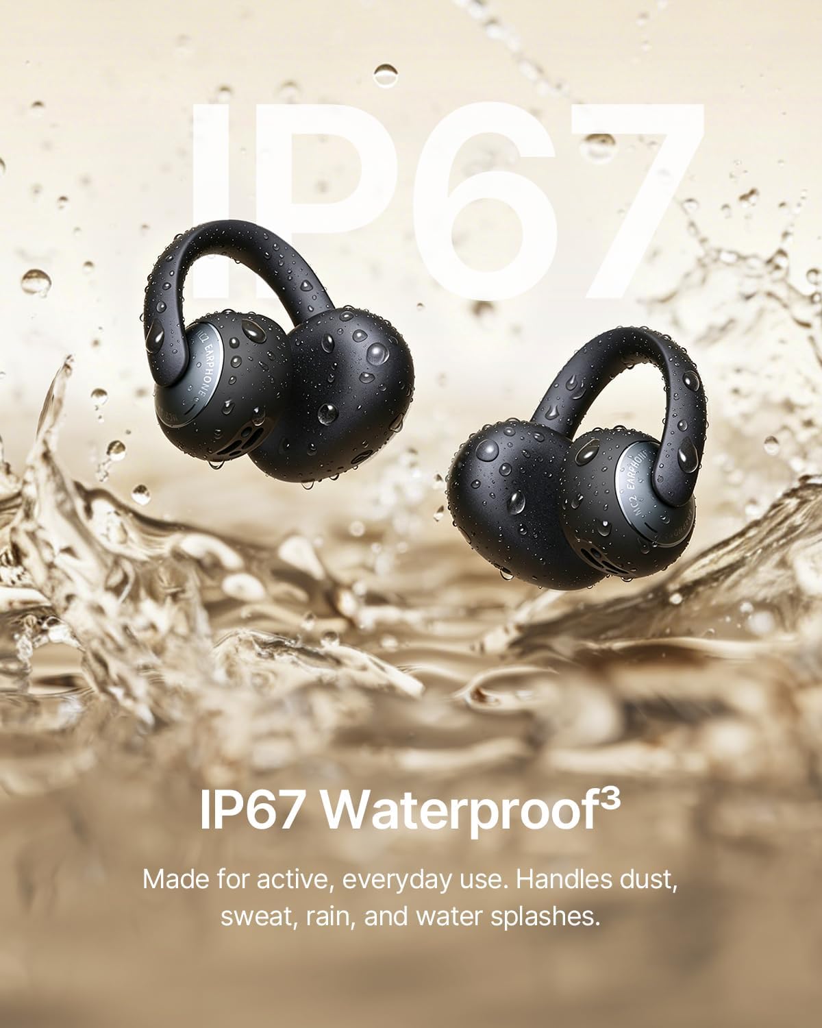 Baseus Bowie MC2 Open-Ear Earbuds — Black