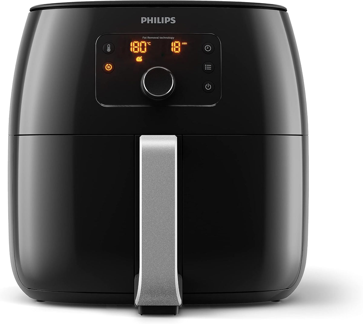 Philips Airfryer XXL, 7.3L/1.4KG, 2200W, 5 Functions, 5 Presets — Black