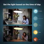 Philips Hue Dimmer Switch Latest Model Wireless Smart Light Controller (Battery Powered, Wall Mount/Remote, Dimming & Scenes, Hue Bridge Compatible, Alexa/Google Home/Apple HomeKit) SKU 929002398607 — White