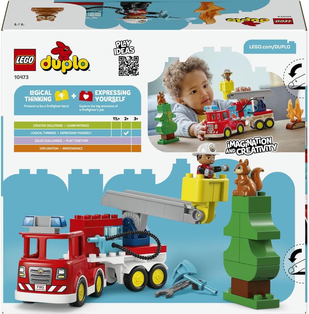 LEGO DUPLO Fire Engine with Hose and Firefighter 10473 — image 12