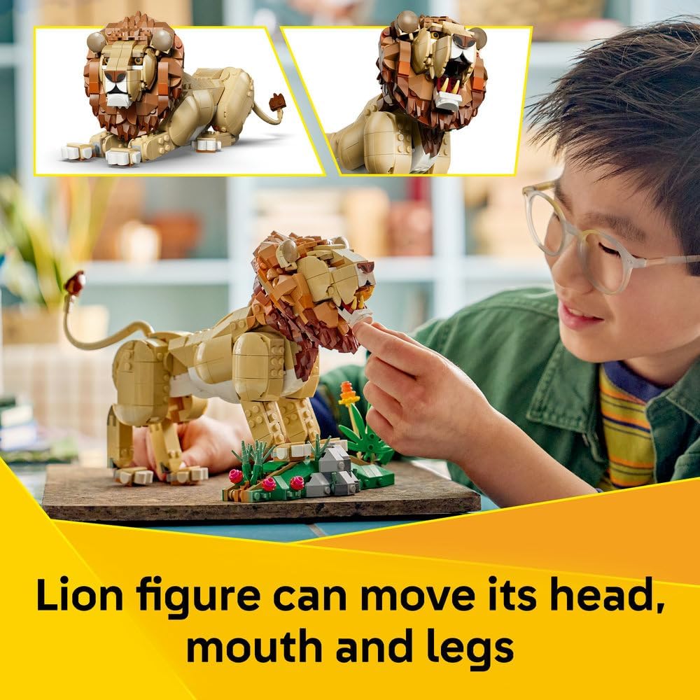 LEGO Creator 3in1 Wild Animals: Majestic Lion 31386 — image 4