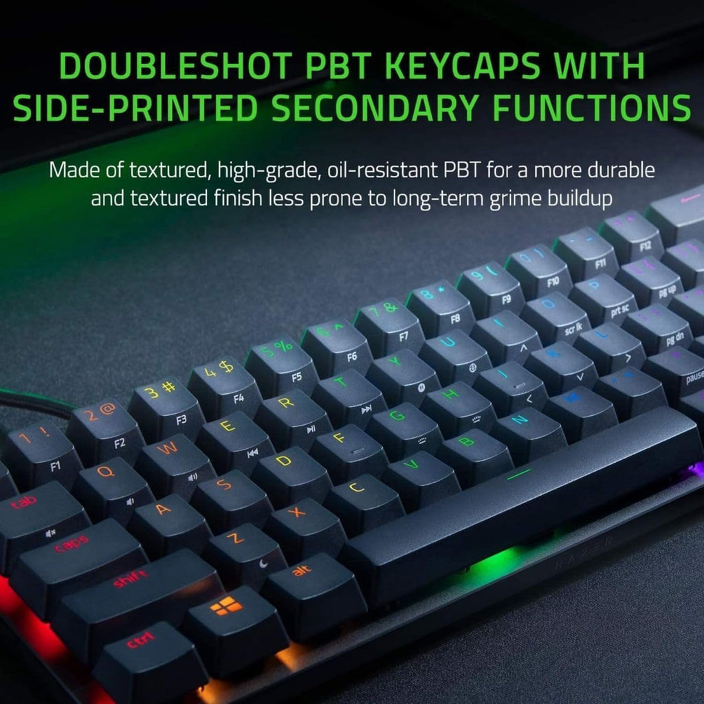 Razer Huntsman Mini Linear Optical Switches (Red) 60% Gaming Keyboard — Black — product image 4